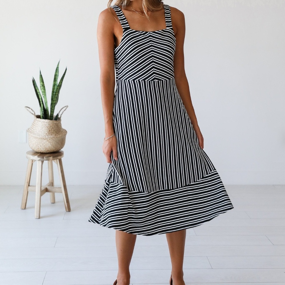 Luca + Grae Double Date Stripped Dress